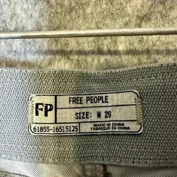 NWT Free People Desi Wash Cropped Pants - Picture 6 of 7